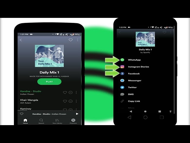 How to Add Spotify Song to Whatsapp Status