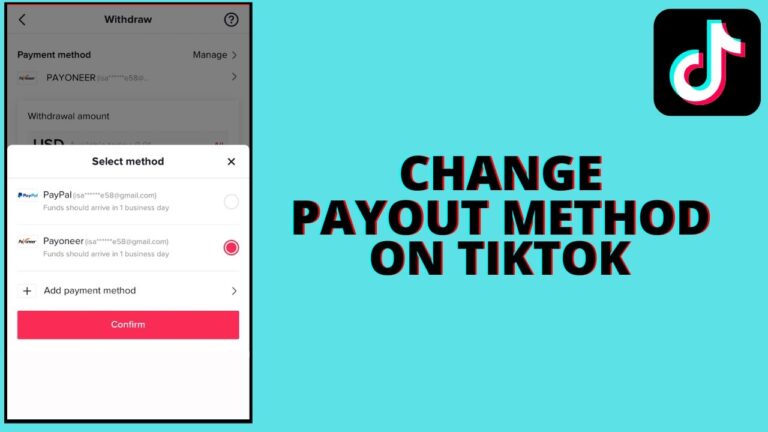 How To Change Payment Method In Tiktok