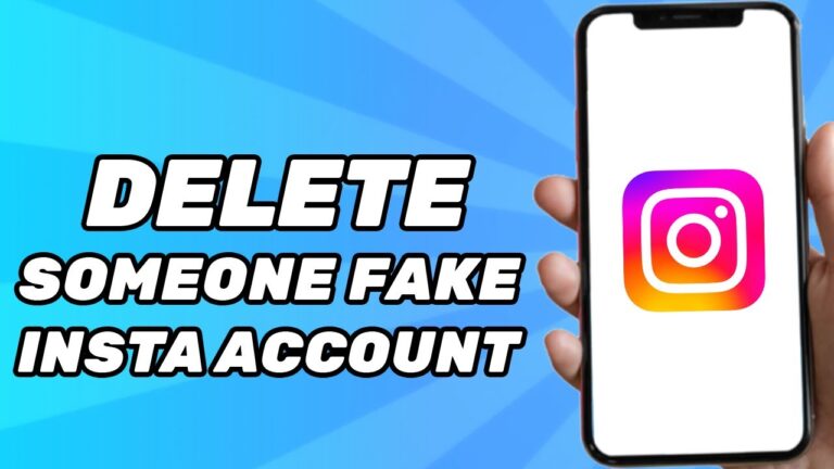 How to Delete Someone'S Instagram Account