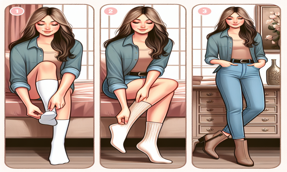 How To Wear Socks With Booties